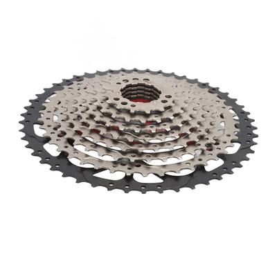 10 Speed Cassette Flywheel Aluminum Alloy 12?50T Hollow Design Silent Bicycle Freewheel for Bikes