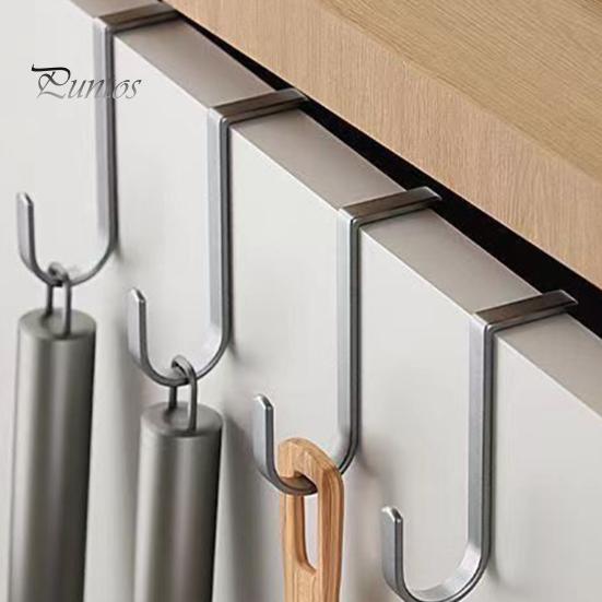 Dorm Room Essentials Heavy Duty Bunk Bed Hook, Stainless Steel No Drill Over The Door Hooks Space Saving Organizer for Bathroom Cabinet And