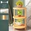 3-Tier Wooden Indoor Flower Stand