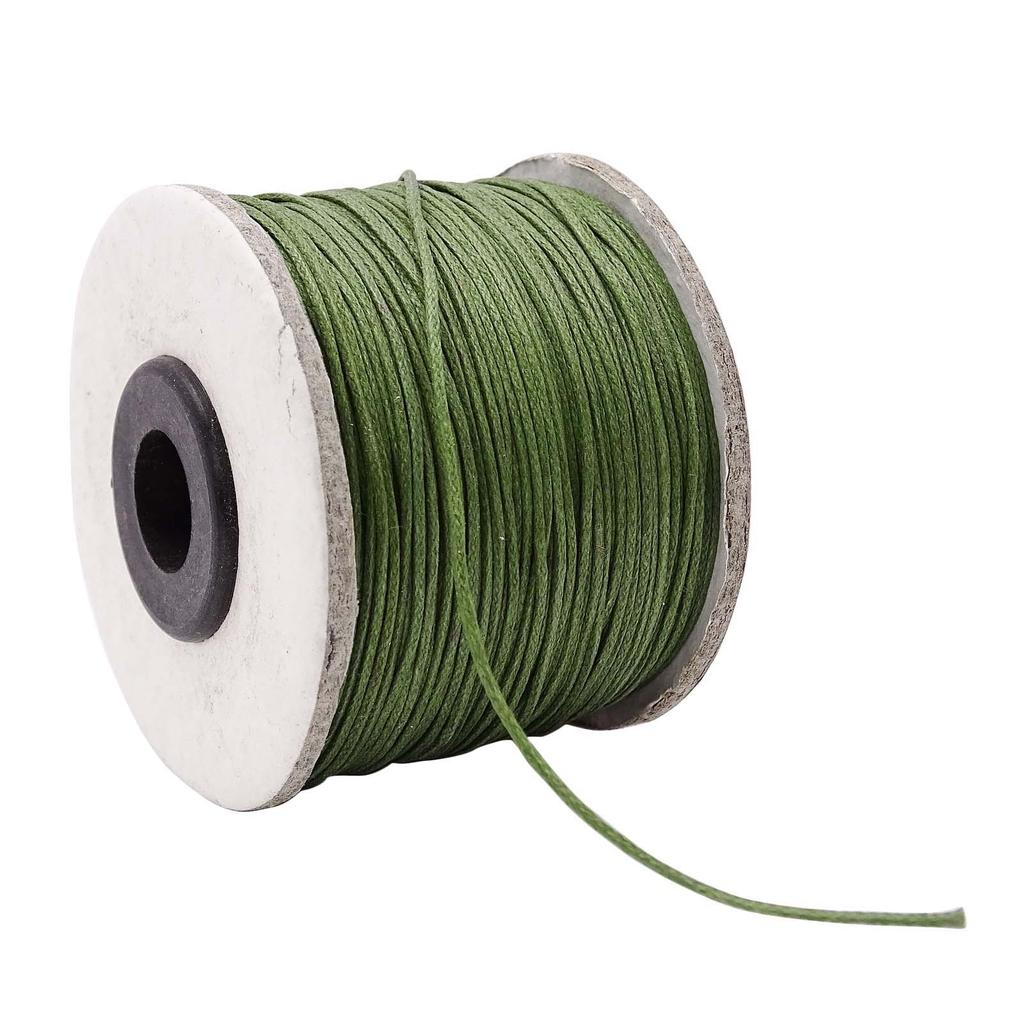 0.5 Mm Bracelet Necklace Jewelry Making Wax Corduroy DIY Cord Thread 1 Roll