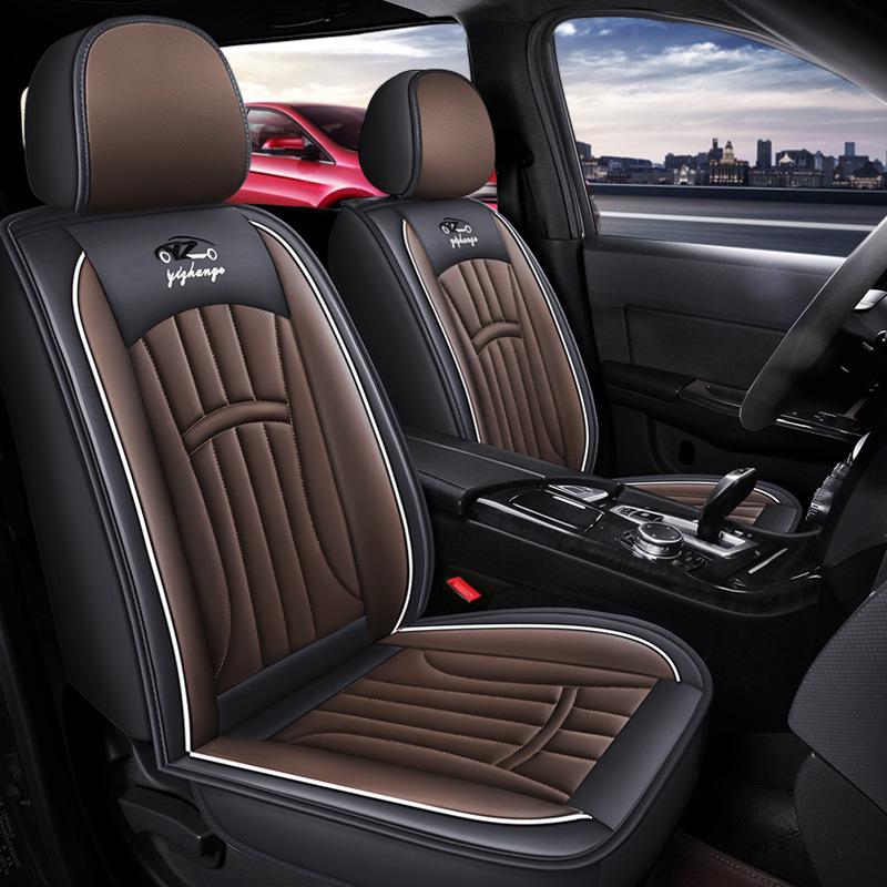 New Faux Leather Automotive Seat Covers for Cars SUV Truck Sedan Universal Anti Slip Seat Cover