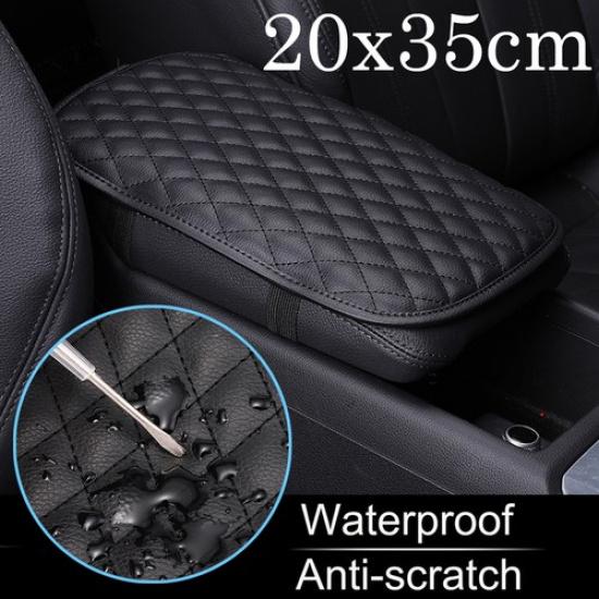 1× Car Armrest Cushion Cover Interior Center Console Pad Protector Accessories
