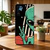 Funny Space UFO A-alien T-thing  Phone Case For Samsung S25,S24,S21,S22,S23,S30,Ultra,S20,Plus,Fe,Soft Silicone Black Cover