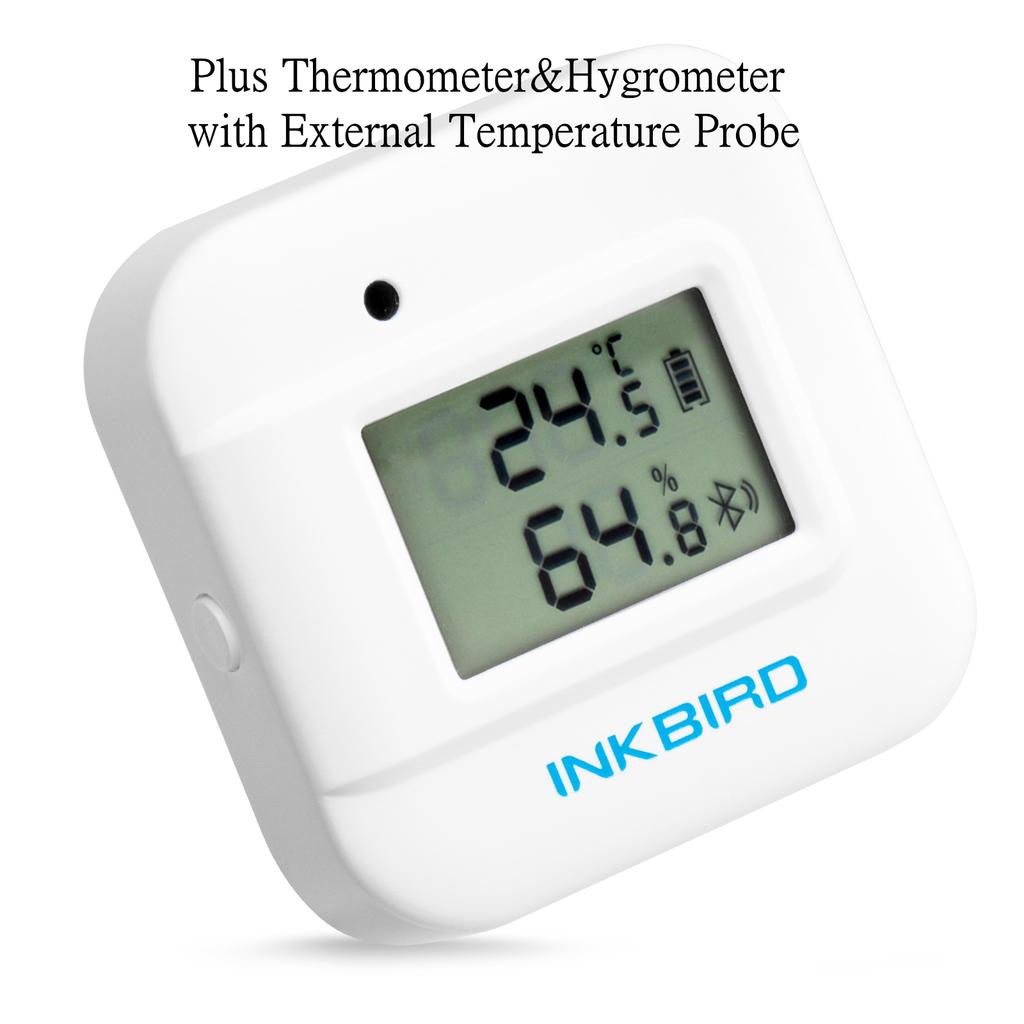 INKBIRD 50%off 3 Types of Smart Bluetooth Thermometer&Hygrometer Temperature Humidity Sensor for Fridge Home Weather Station