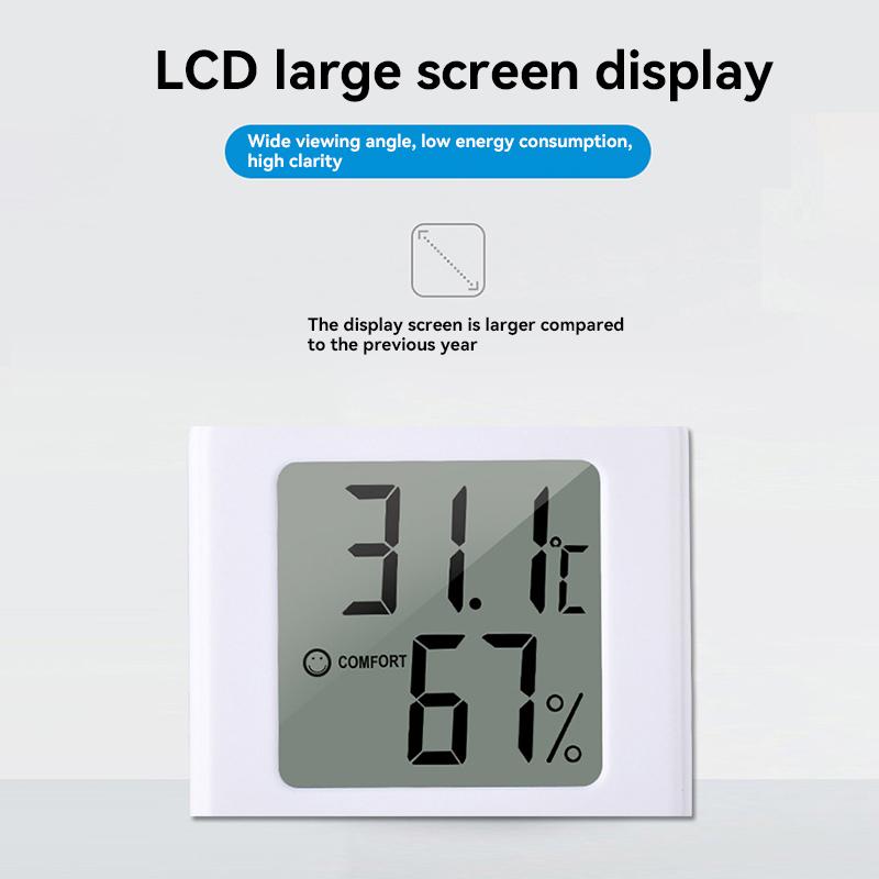 Home Thermometer Digital Hygrometer Indoor Thermometer Fast Refresh Hygrometer Temperature Humidity Monitor High Accuracy