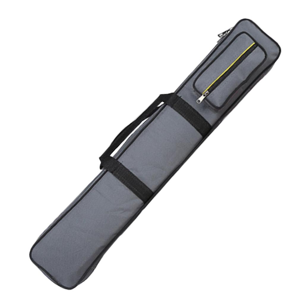 Billiards Pool Cue Case Dustproof Portable Shoulder Bag Stylish Birthday Gift Billiards Accessories 1/2 Cue Case 2 Cues Capacity