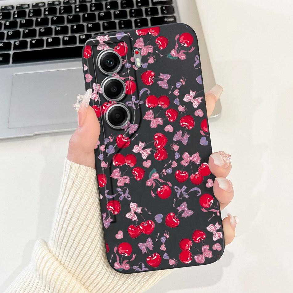 For Tecno Camon 40 Pro 4G Camon40 CM5 CM6 Cute Rabbit Cat Cartoon Phone Case For Camon 40 40Pro 4G Soft Silicone Cases Bumpers