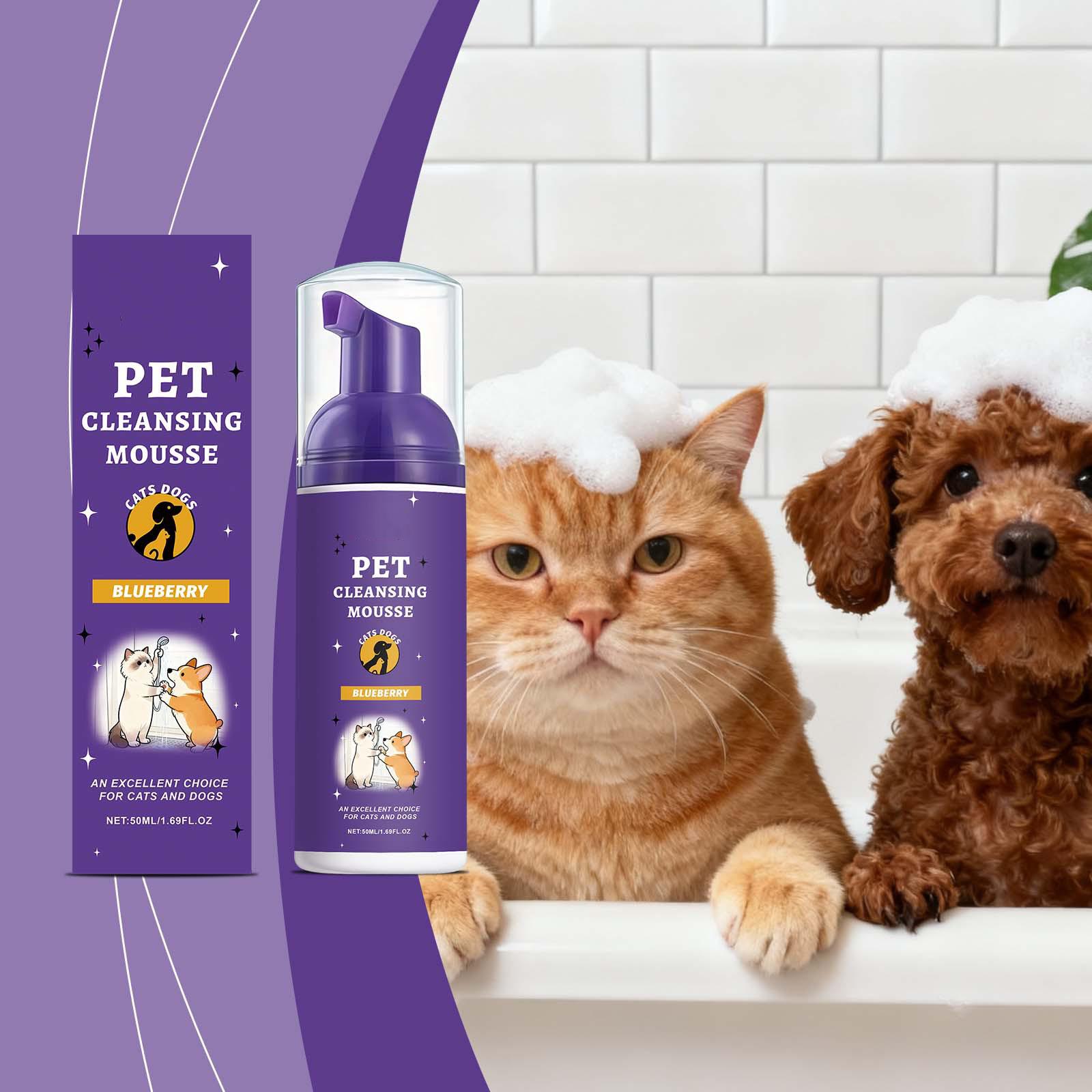 

50ml Pet Cleaning : Gentle Ingredients Clean Odors And Keep Pet Hair Smooth And Shiny One Size