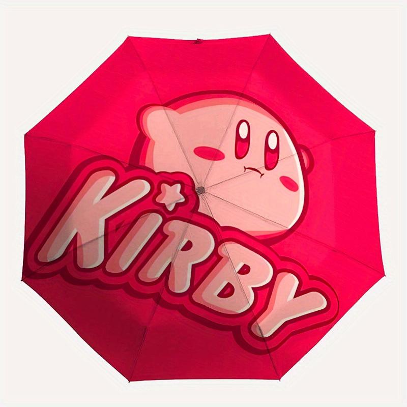 

1pc Kirby Automatic Umbrella - 8-Rib Foldable Design, Outdoor Adventures, Durable Canopy Material yy250827169