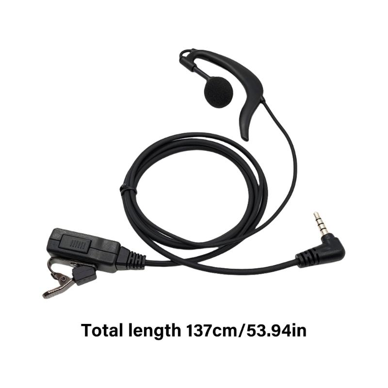 Universal 3.5mm Ear Hook Headset Featuring build  In Microphones  Hands frees  3.5mm Ear Hook Headset Simple Installs for 1s/2s/3