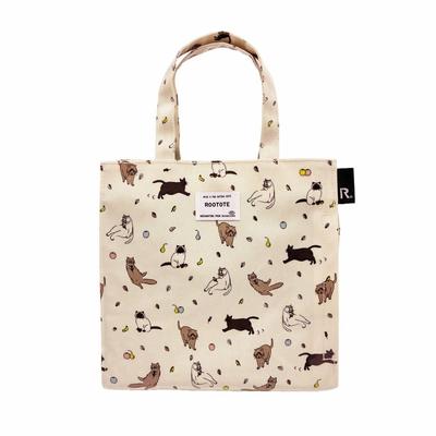 Tote Lunch Lunch Mini Lunch Box EU Square 3719 Women's Bag, Sub-Bag, Bag, Tote, Commuting, School, Tote, Bag, Laminate-Y