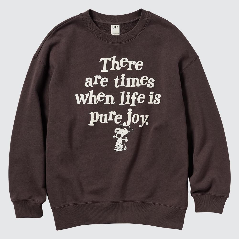 

UNIQLO JAPAN Толстовка с длинными рукавами Peanuts Dance Time и Snoopy