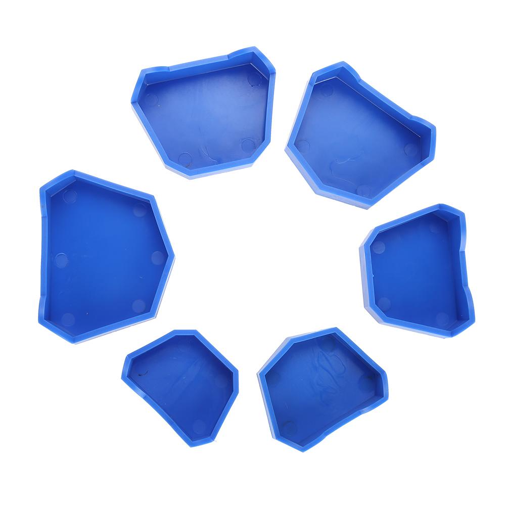 

6pcs Dental Plaster Base Set Dental Mold Plaster Base Dental Plaster Kit Oral Care