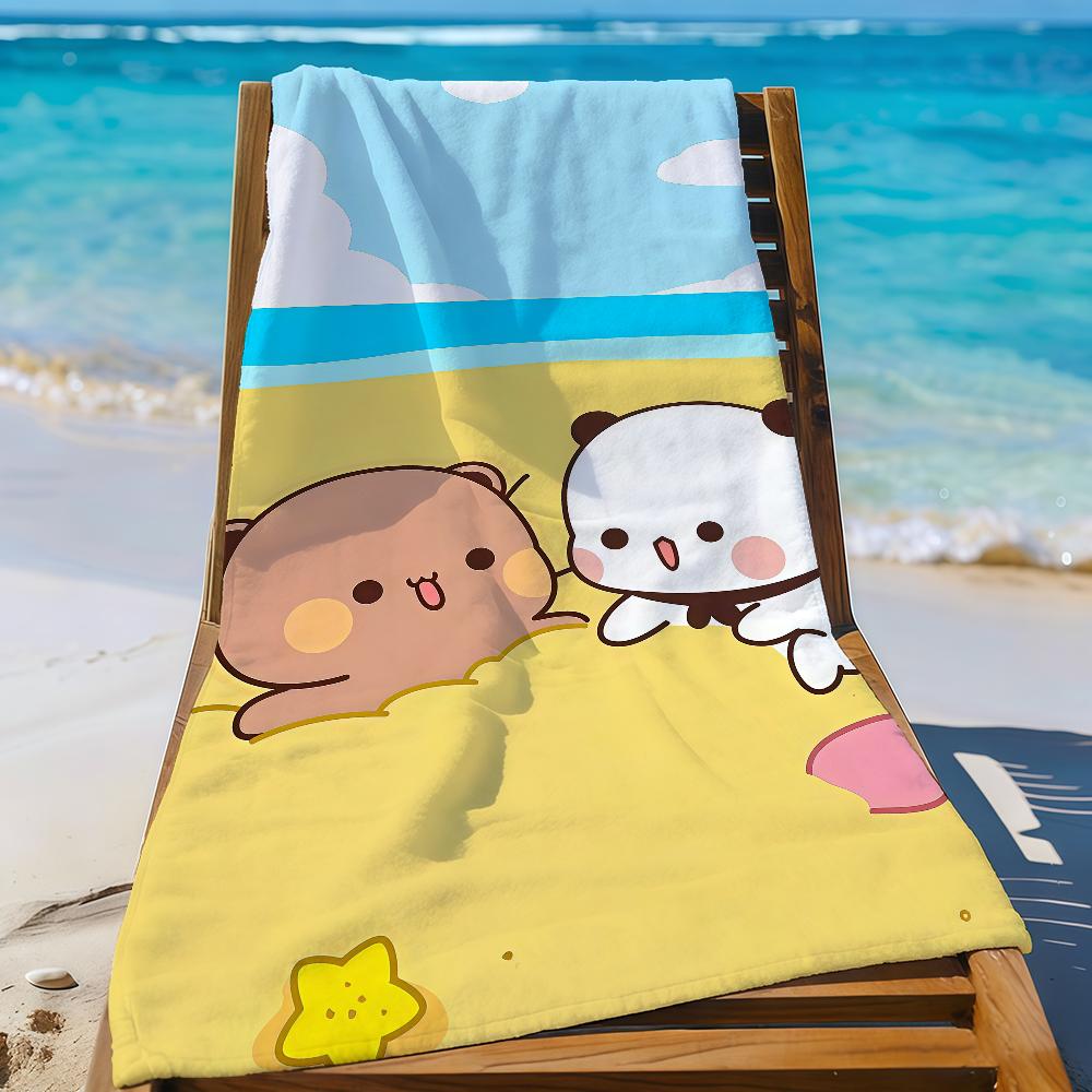 Cartoon Bubu Dudu Cute Towel Quick Drying Beach Towels Are Suitable For Swimming Pools Camping Yoga And The Gym