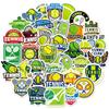 50PCS Tennis Graffiti Stickers, Sports Themed Decals for Phone Case, Laptop & DIY Decoration