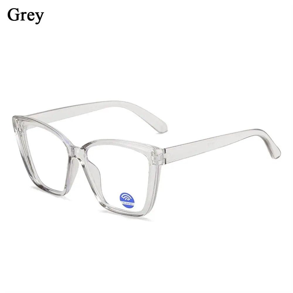 

Оправы для очков «кошачий глаз», женские украшения со стразами, оптические модные компьютерные очки, модные женские очки в большой оправе