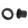 Convenient Mounting 1.25" To C Mount Adapter for Telescope Camera Adapters Perfect for Photography Metal Framework