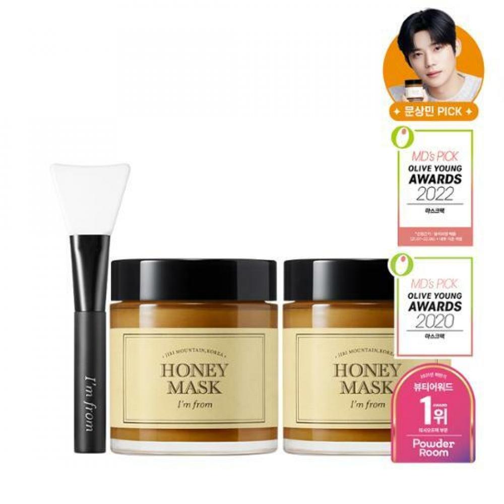 

Im From Sangmin Moon PICK Honey Mask Двойная специальная силиконовая маска-кисть 120 г