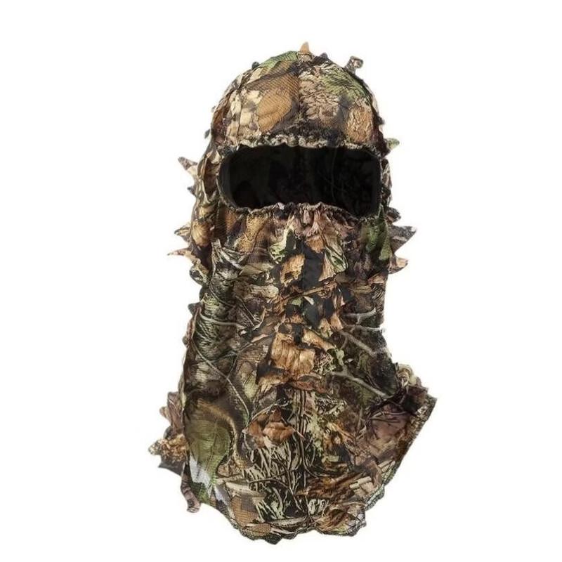 TLXT Leaf Camouflage Hood Mask