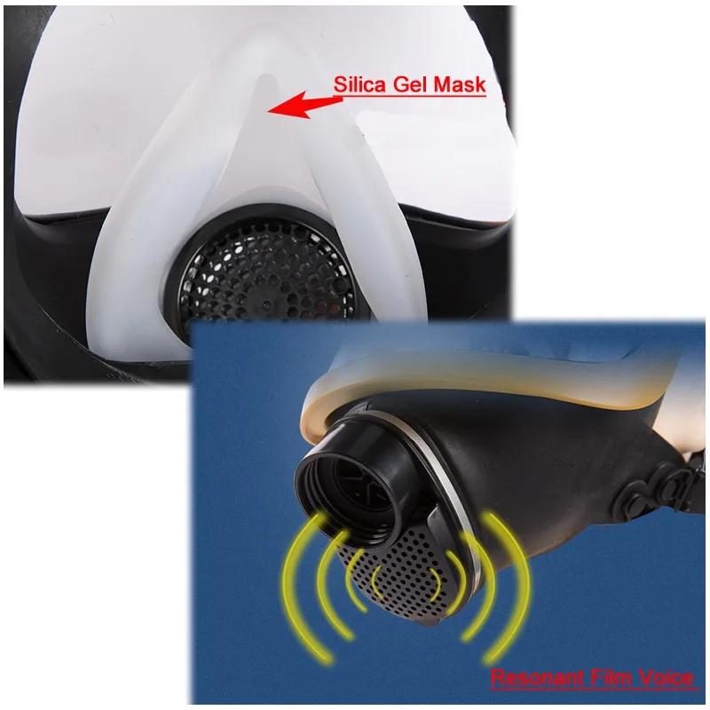 Respirador facial completo criativo, fornecimento de ar elétrico, poeira para carpinteiro, polimento diário, proteção de segurança no trabalho
