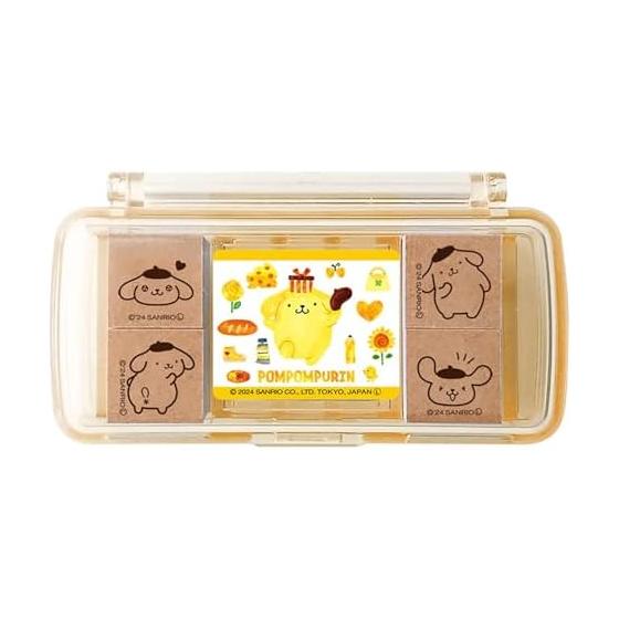 Beverly Sanrio Pompompurin Sanrio Characters Stamp Mini Stamp SGM-025