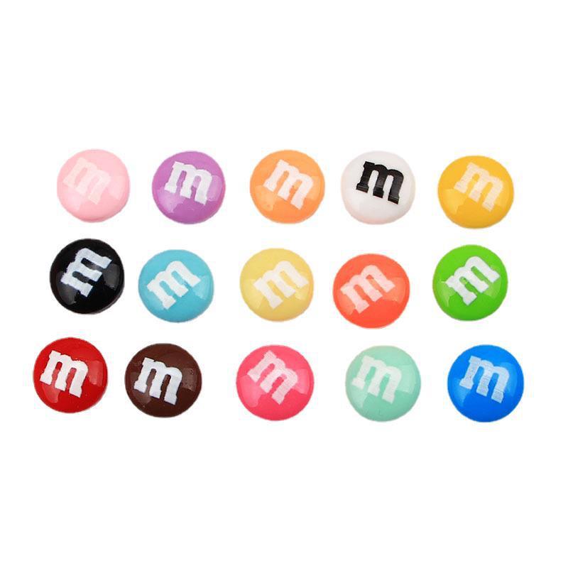 Colorful M&M's Resin DIY Kit: Phone Case, Hair Tie, Hair Clip, Jewelry, Water Cup Sticker, Pencil Box