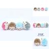 Adorable Hedgehog Plush Toy Soft Stuffed Keychain Doll Cute Small Animal Gift