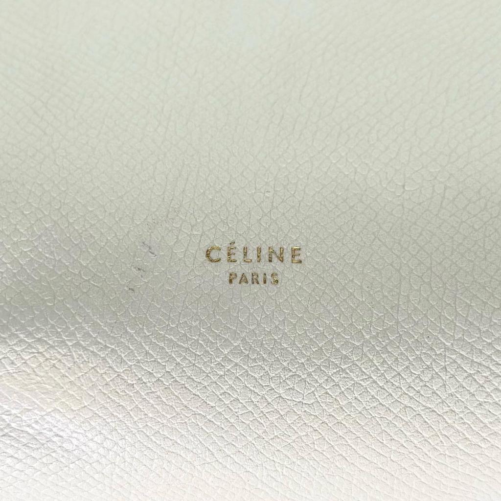 CELINE Belt bag Handbag Ivory Women used