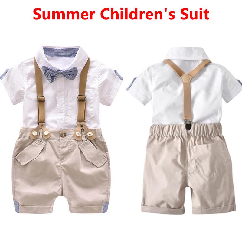 Buy 1 To 3 Years Old Boys Clothing Set Summer Baby Suit Shorts Shirt