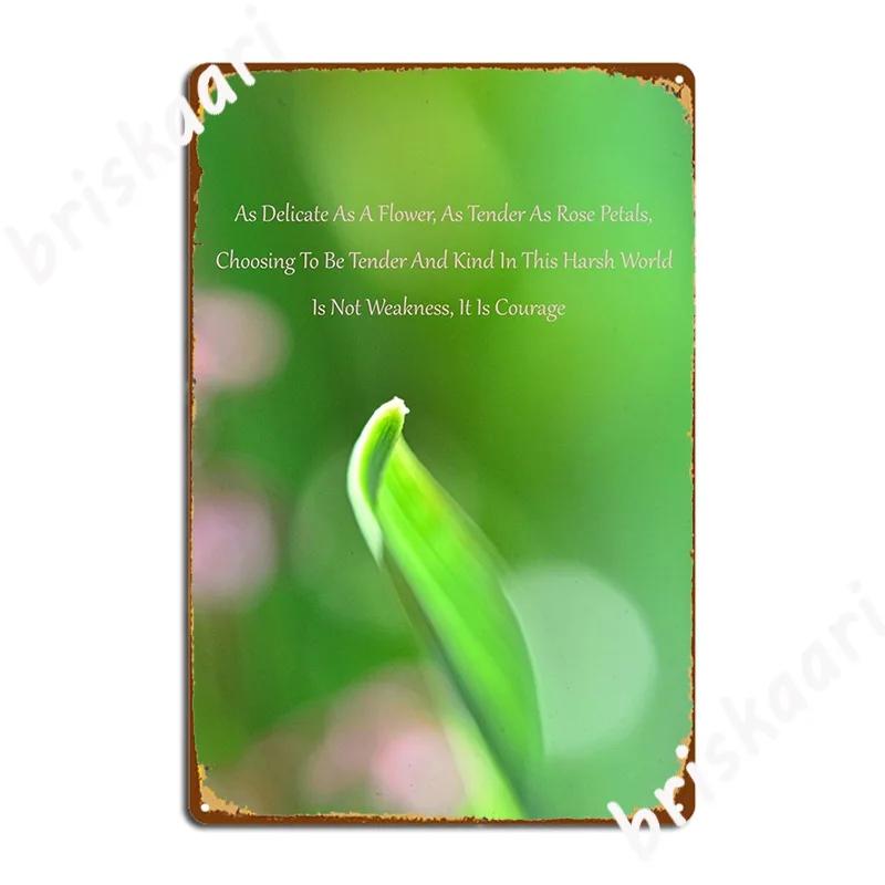 Tenderness Metal Sign Cave Pub Wall Cave Vintage Plaques Tin Sign Posters 20X30CM