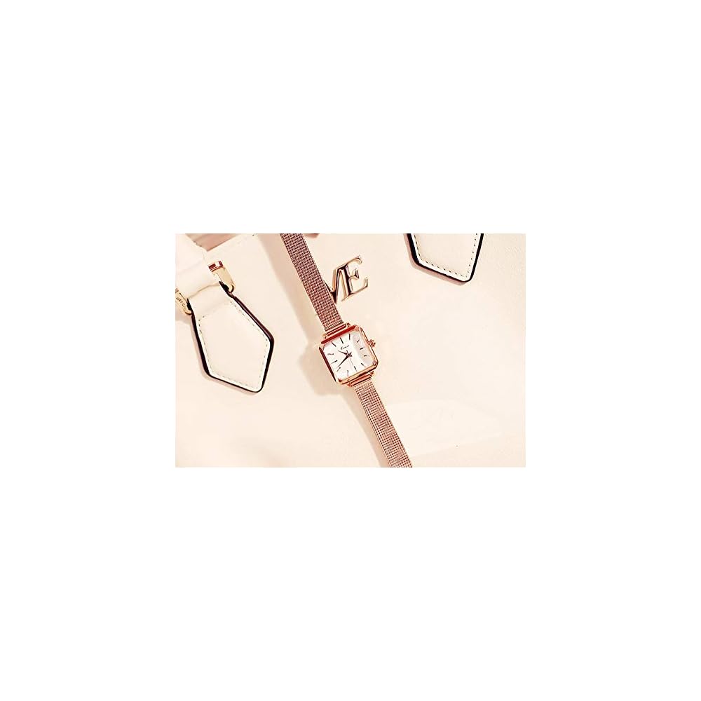 KIMIO K6236 Women's Simple Fashion Watch Gold Rose Design Elegant Timepiece