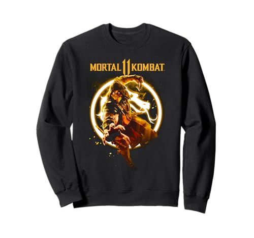 Mortal Kombat 11 Scorpion Flame Sweatshirt
