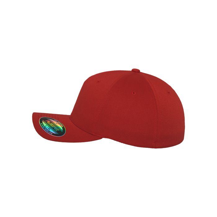 Casquette - Flexfit - 5 Panel - Rouge - Adulte - Été