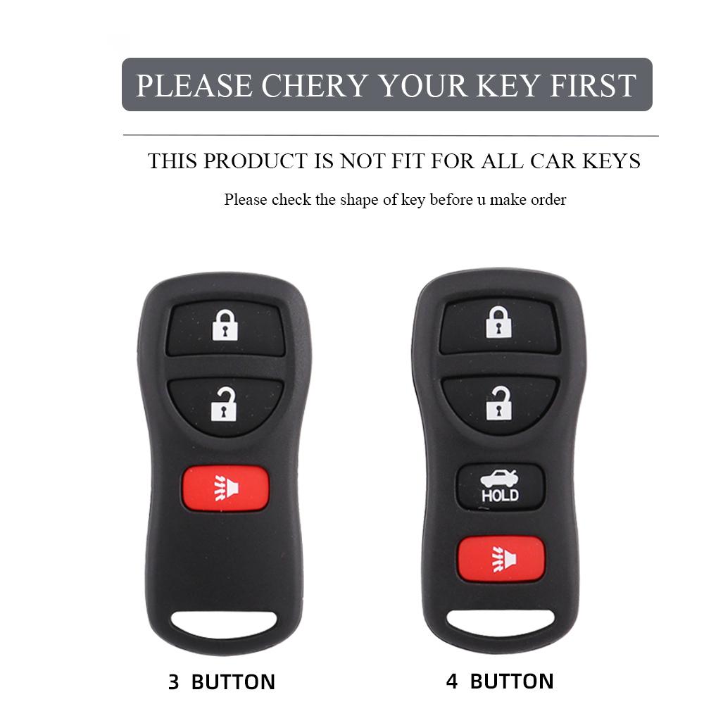 Tpu Car Key Case Cover Shell Fob For Nissan Armada Frontier Murano Pathfinder Quest Titan Xterra For Infiniti Accessories