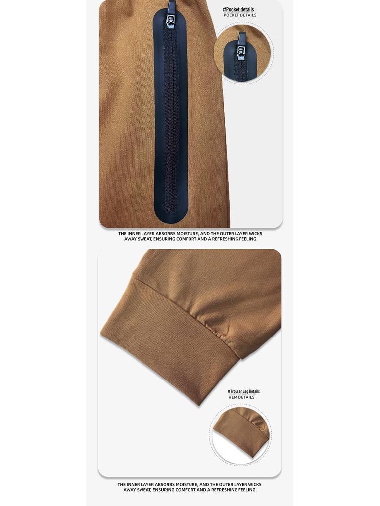 2026 Men's Spring/Summer Casual Sports Pants Fitness Running Trousers