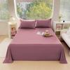 Modern Minimalist Cotton Bed Sheet With Soft Washable Fabric For Single Dorm Bed