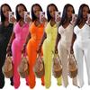 Women's Fashion Halter Strap Top & Long Pants Two-Piece Set: Casual European & American Style