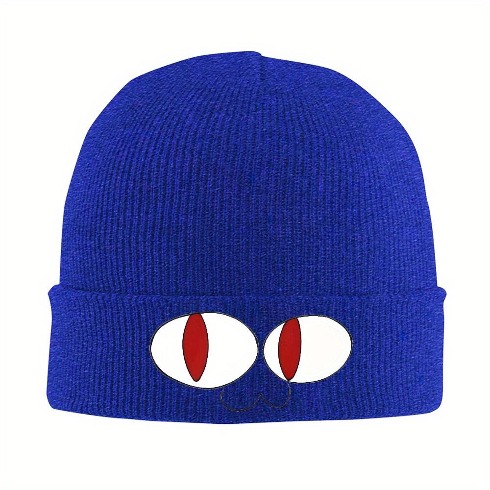 Pc Neco Arc Beanie Hats Face Trendy Caps Unisex Women Unisex Outdoor Sport Knitting Hat Winter Graphic Warm Beanie Hat