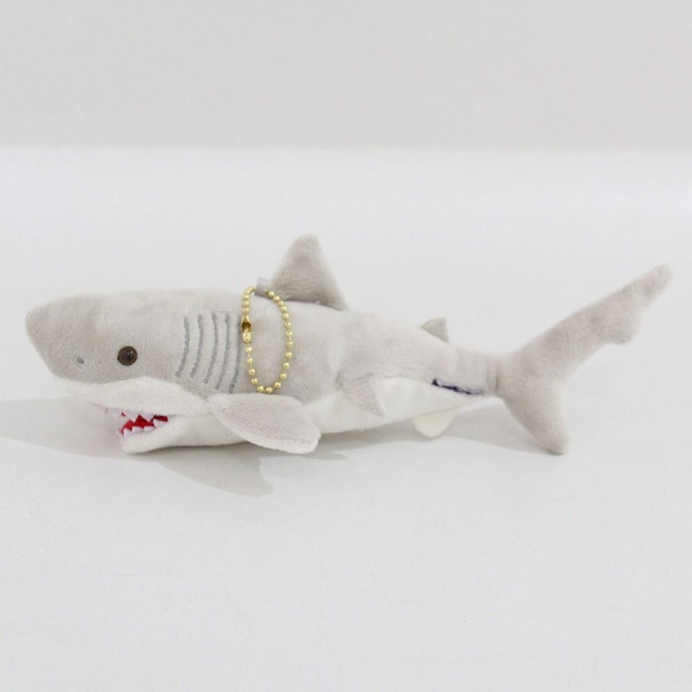 Simulation Shark Cute Shark Plush Keychain Plush Shark Plush Pendant Shark Key Rings   Children