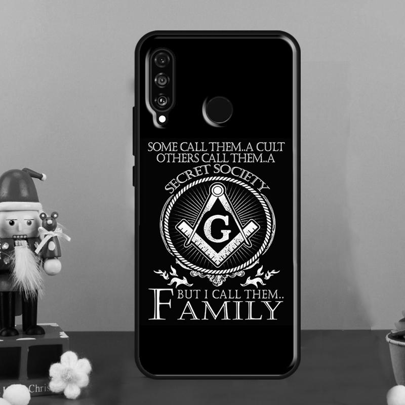Free And Accepted Masons For Huawei Nova 9 10 SE 12i 11i 8i 12s Y90 Y60 Y70 Y72 Y61 Y91 P20 P40 P30 Lite P60 Pro Case