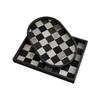 Modern Horsehair Chessboard Tray for Hotel or Home Decor