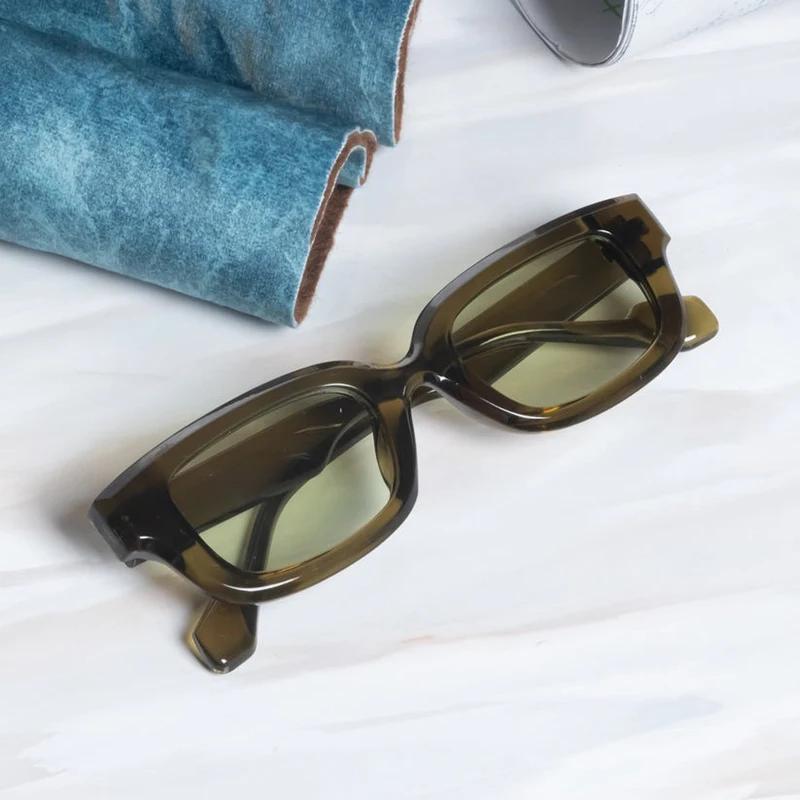 Occhiali da Sole Quadrati Vintage Donna Uomo Moda Retro Specchiati Occhiali da Sole Marca Femminile Designer Occhiali da Sole per Esterno Guida