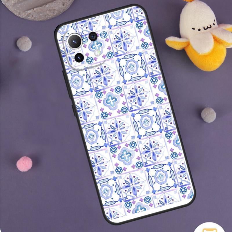 Moroccan Tile Case For Xiaomi 15T 13T 14T Pro 14 15 Ultra 17 Pro Max POCO X7 X6 X5 F5 F6 F7 F8 Pro Cover