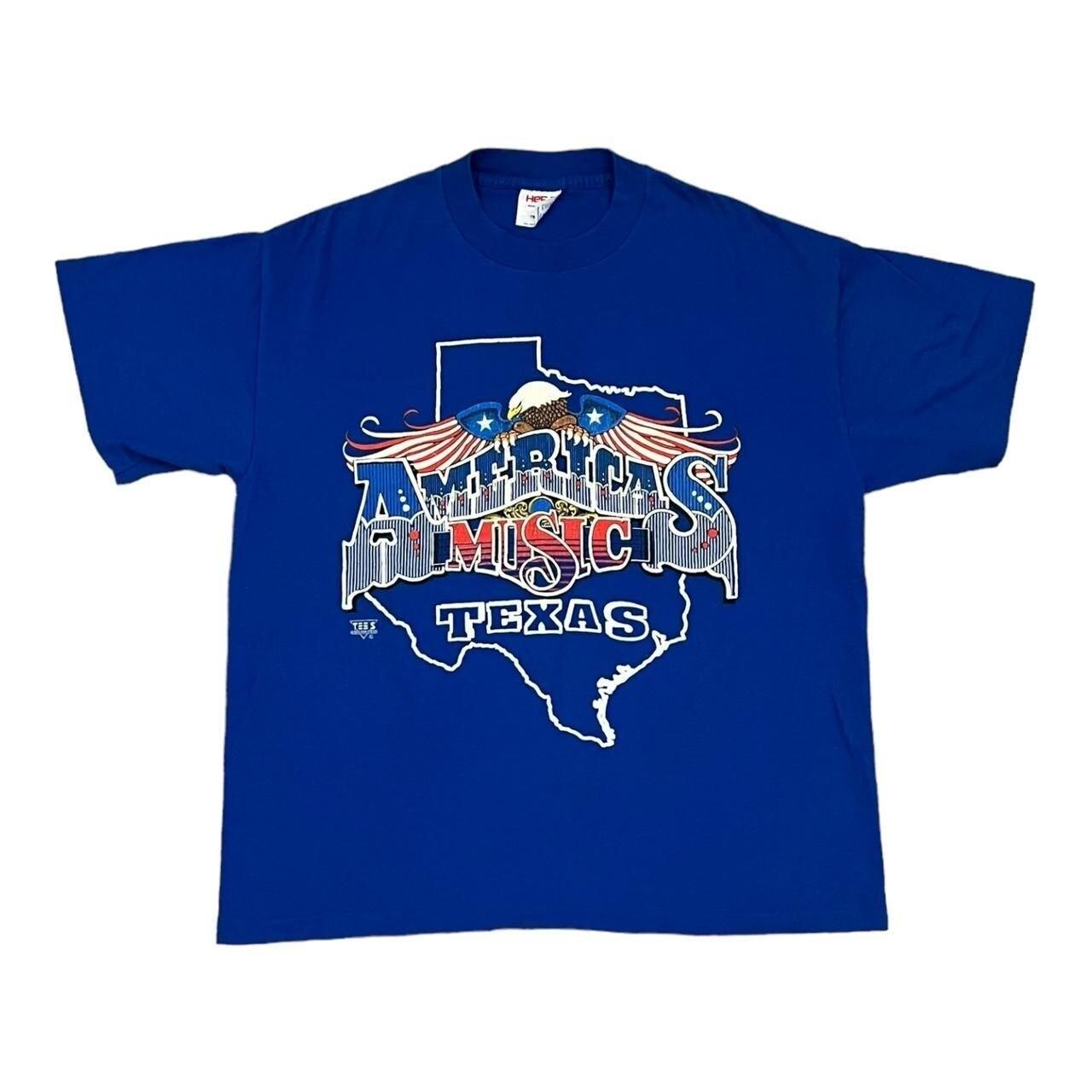 Vintage 90s Americans Music Texas T-shirt S