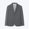 Septwolves Men's Slim Fit Flat Lapel Suit Jacket