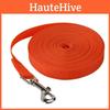 Cotton Pet Tape Leash With Solid Color Design Suitable For Walking Dog Use Daily