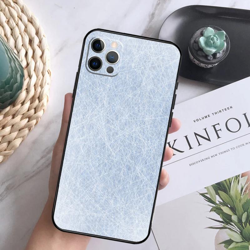 Ice Hockey Rink Phone Case For iPhone 16 15 14 13 12 11 Pro Max 12 13 Mini 7 8 16 Plus X XR XS Max Cover