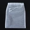 5PCS Reusable Soy Milk Wine Filter Bag Nut Milk Bag Tea Coffee Oil Yogurt Filter Net Mesh Kitchen Food Nylon Filter Bag Colander