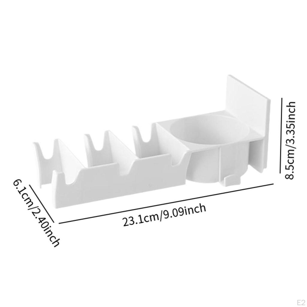 Table Tennis Racket Holder Paddle Display Wall Mount Lightweight Portable Organizer for