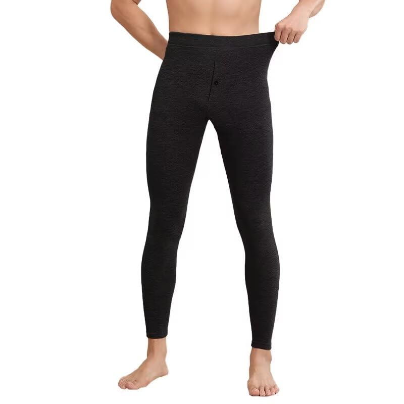 

Warm Cold Weather Cold Weather Wool Mulberry Silk Open Thermal For Winter [Guooolex] Innerwear, Men s Underwear, Pants, Underwear, + Thread, Front,